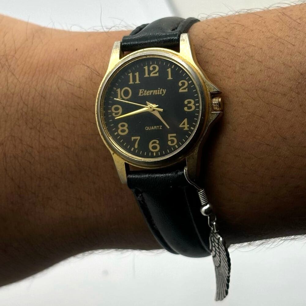 Gold & Black Eternity Watch